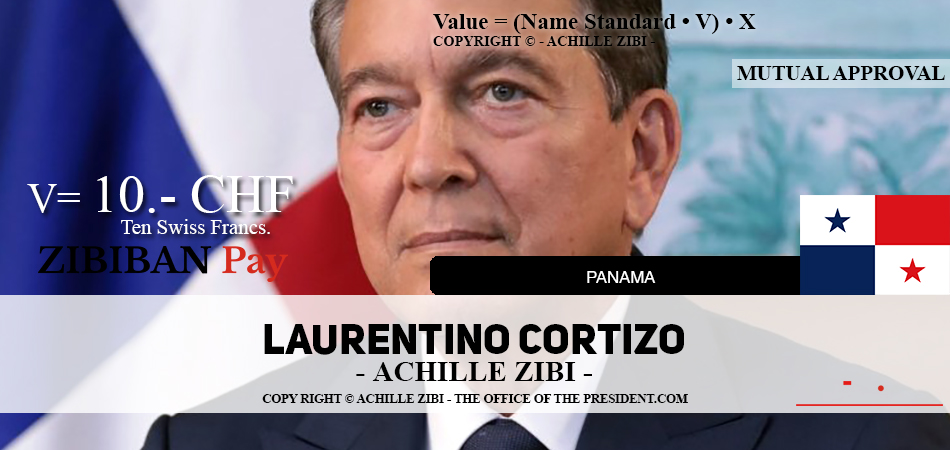 ACHILLE ZIBI - THE OFFICE OF THE PRESIDENT - LAURENTINO CORTIZO