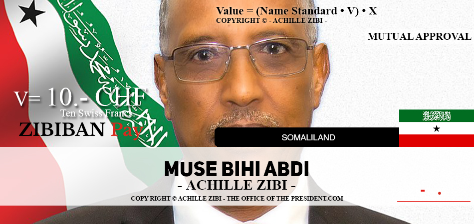 ACHILLE ZIBI - THE OFFICE OF THE PRESIDENT - MUSE BIHI ABDI