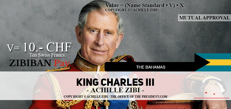 ACHILLE ZIBI - THE OFFICE OF THE PRESIDENT - KING CHARLES III